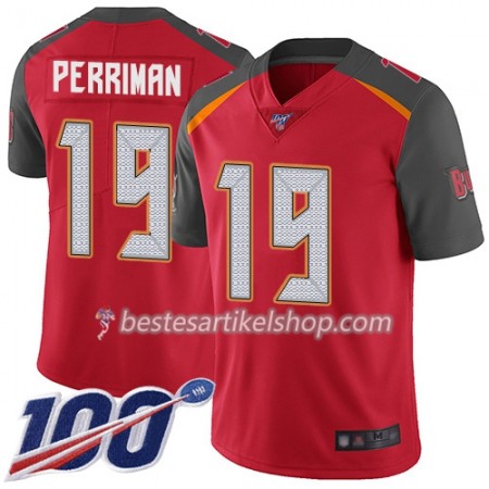 Herren Tampa Bay Buccaneers Trikot Breshad Perriman 19 Nike Röd I 100th